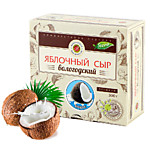 Сыр яблочный Вологодская мануфактура с кокосом без сахара 300 г.